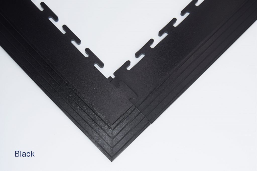 Black Flexi-Tile ramps and corners