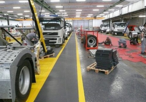 Flexi-Tile tiles production line