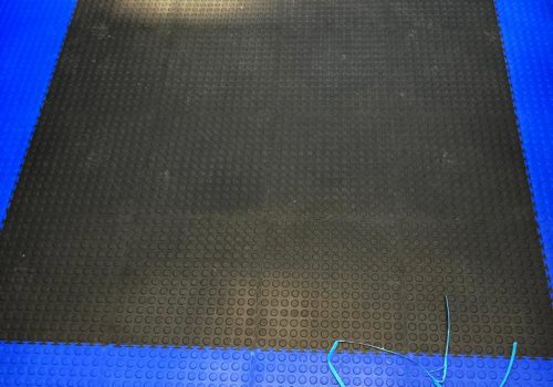 Flexi-Tile 7 Industrial floor in blue and black