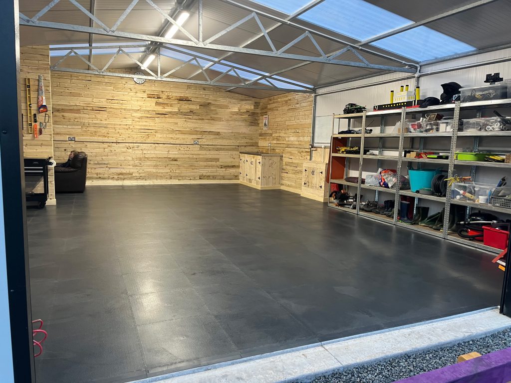 Flexi-Tile garage flooring